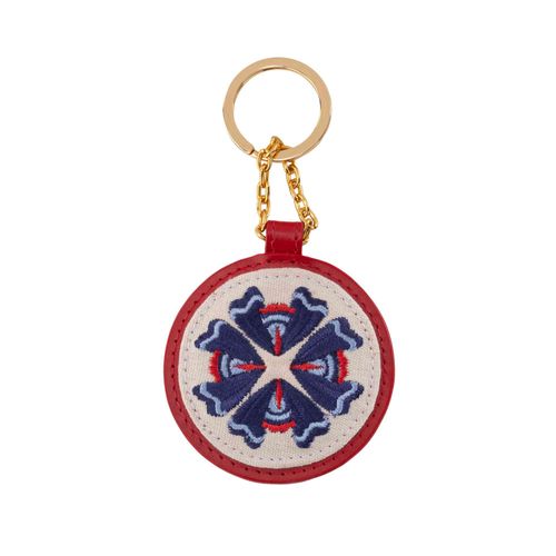 Accesorio llavero azulejo rojo cayena Gift