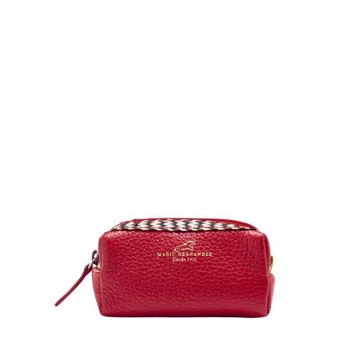 Monedero rojo caña flecha