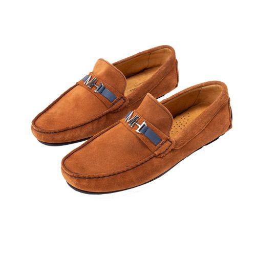 Mocasín cifuentes caoba gamuza MH Mocs