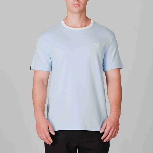 Camiseta mhonograma celeste Tierra Arriba