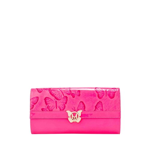 Clutch morfo azul fucsia Mariposas