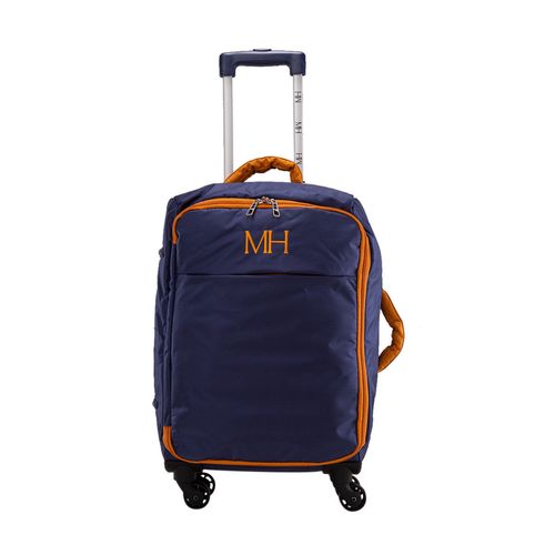 Maleta pequeña 20" azul mostaza MH Aire