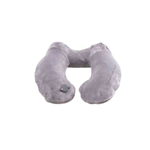 Almohada inflable ergonomica gris Explora