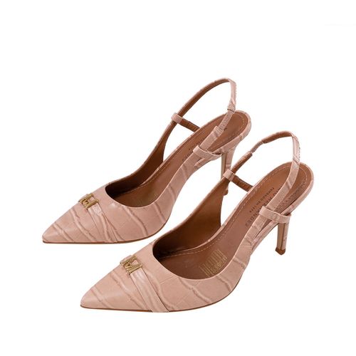 Tacones altamira beige croco Glamour