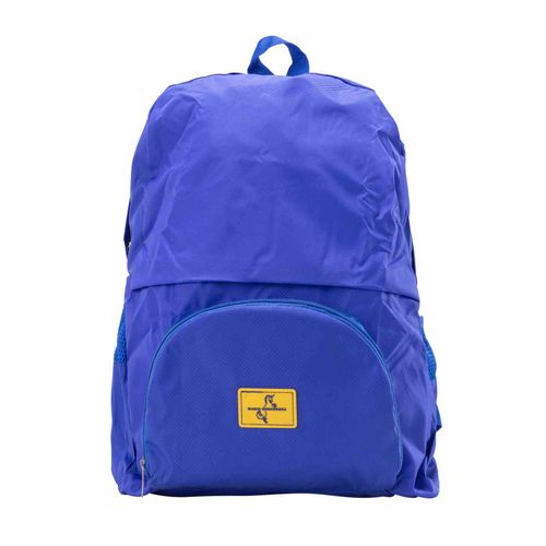 Morral tote pouch compacto azul Xmas